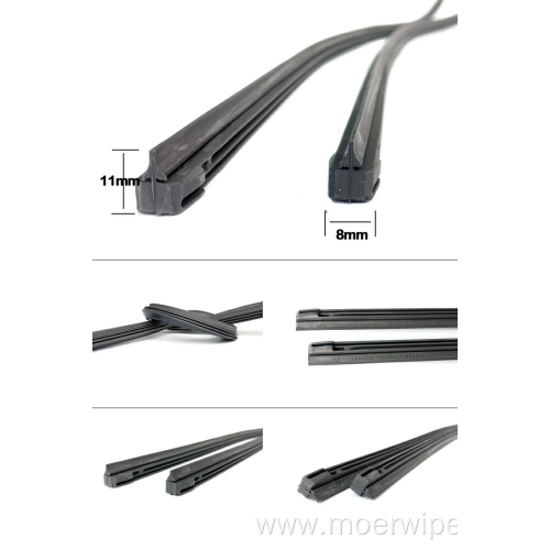 windshield windscreen 8mm Hybrid Wiper Blade